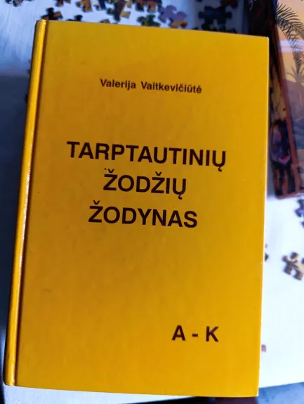 Tarptautinių žodžių žodynas (2 tomai)