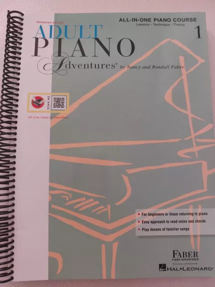 Adult Piano Adventures by Faber - Nancy and Randall Faber, knyga