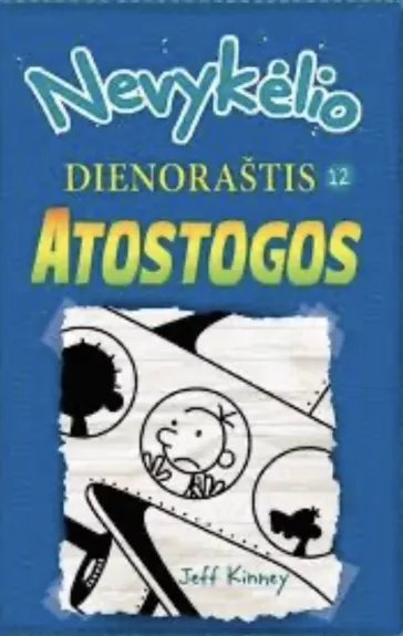 Nevykėlio dienoraštis 12 - Jeff Kinney, knyga