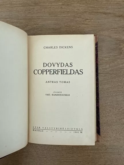 Dovydas Copperfieldas ( II tomas)