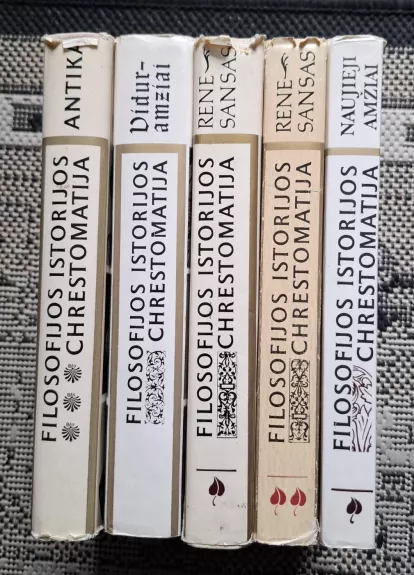 Filosofijos istorijos chrestomatija (5 tomai) - Autorių Kolektyvas, knyga
