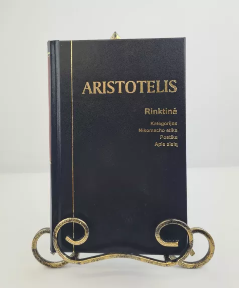 Rinktinė. Kategorijos. Nikomacho etika. Poetika. Apie sielą -  Aristotelis, knyga