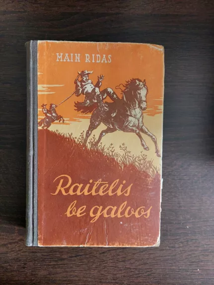Raitelis be galvos - T. Main Ridas, knyga