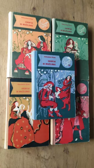 Vikontas de Braželonas (5 knygos)