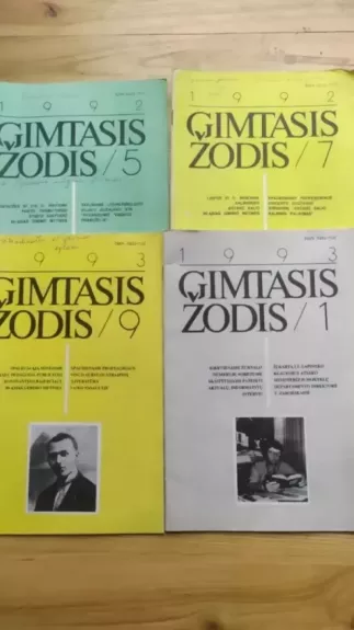 Gimtasis žodis 92' 93'