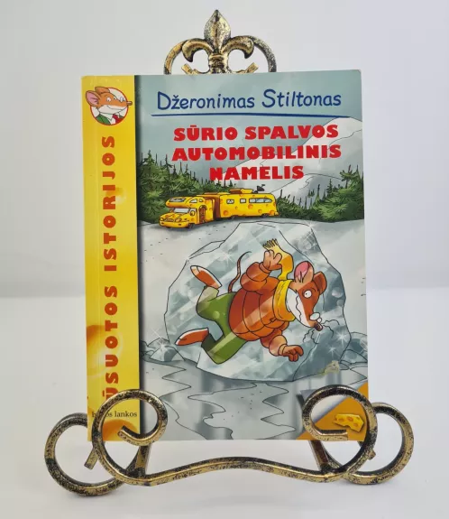 Džeronimas Stiltonas: Sūrio spalvos automobilinis namelis