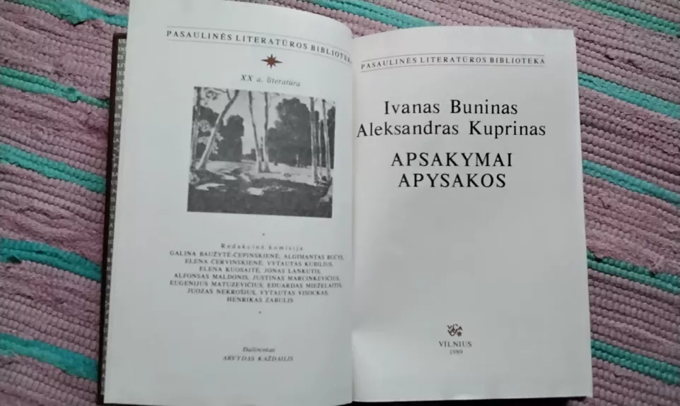 Apsakymai. Apysakos