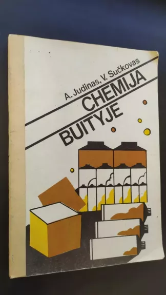 Chemija buityje - A. Judinas, V.  Sučkovas, knyga