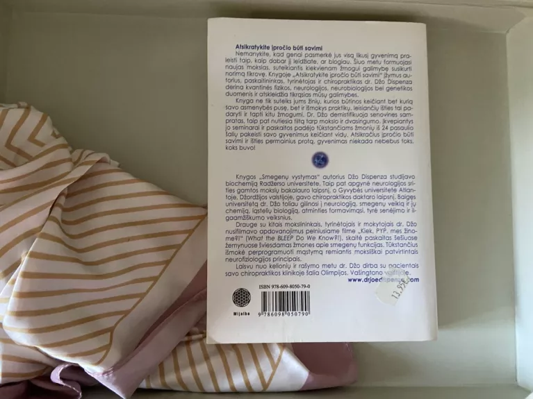 ATSIKRATYKITE ĮPROČIO BŪTI SAVIMI - Dr. Joe Dispenza, knyga 1