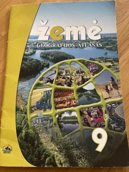 Žemė geografijos atlasas 9 klasei