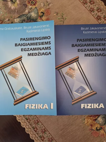 Pasirengimo baigiamiesiems egzaminams medžiaga: Fizika I