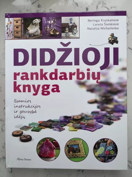 DIDŽIOJI rankdarbių knyga