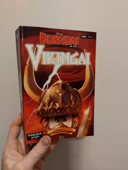 Mega Giga. Donaldas ir kiti. Vikingai - Disney, knyga 1