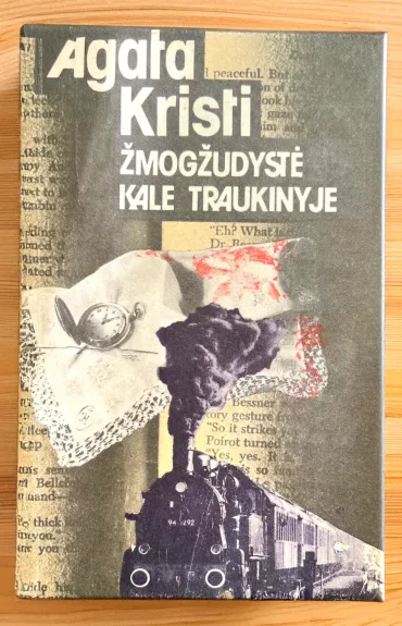 Žmogžudystė Kale traukinyje - Agata Kristi, knyga