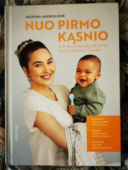 Nuo pirmo kąsnio - Medeina Andriulienė, knyga 1