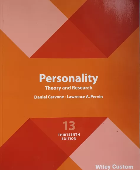 Personality. Theory and Research