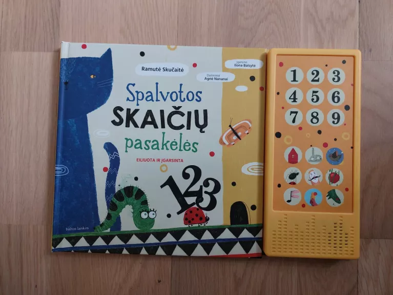 Spalvotos skaičių pasakėlės