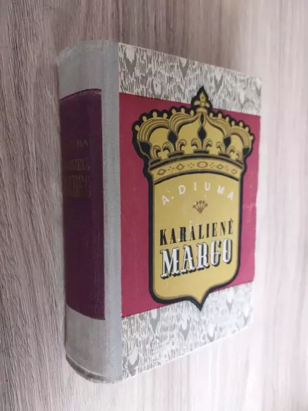 Karalienė Margo - Aleksandras Diuma, knyga