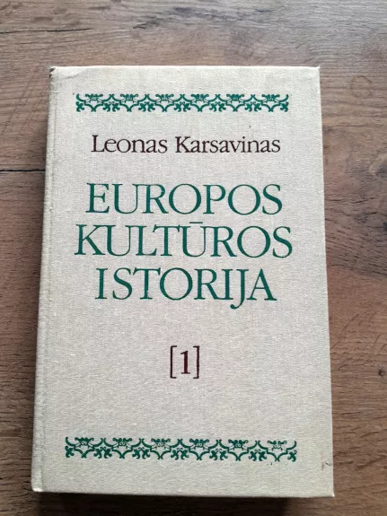 Europos kultūros istorija (1)