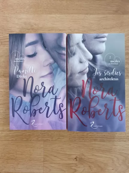 Meilės architektai: 1. knyga: Pamilti Džekę, 2. knyga: Jos širdies architektas.