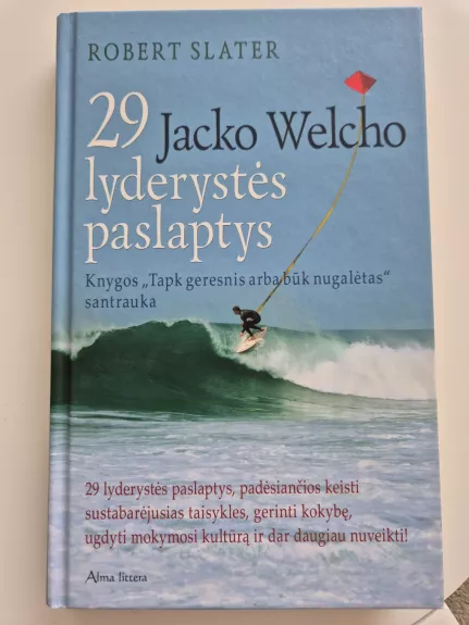 29 Jacko Welcho lyderystės paslaptys - Robert Slater, knyga