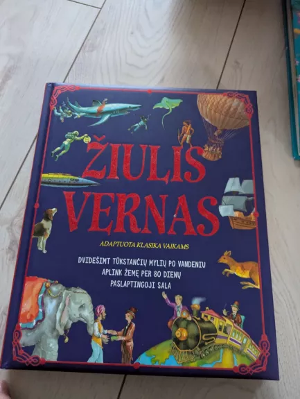 Žiulis Vernas. Adaptuota klasika vaikams