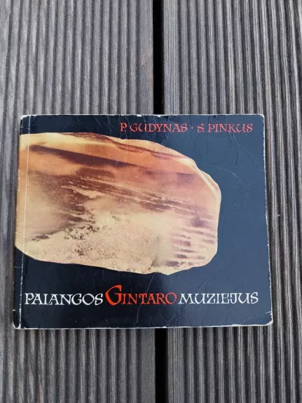 Palangos gintaro muziejus - P. Gudynas, knyga 1
