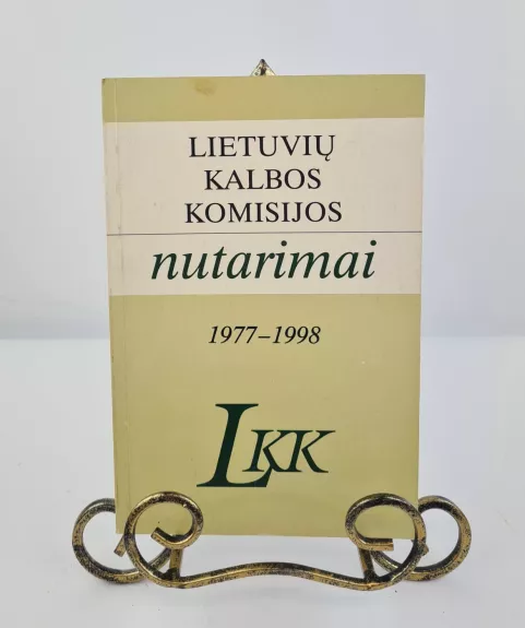Lietuvių kalbos komisijos nutarimai 1977–1998