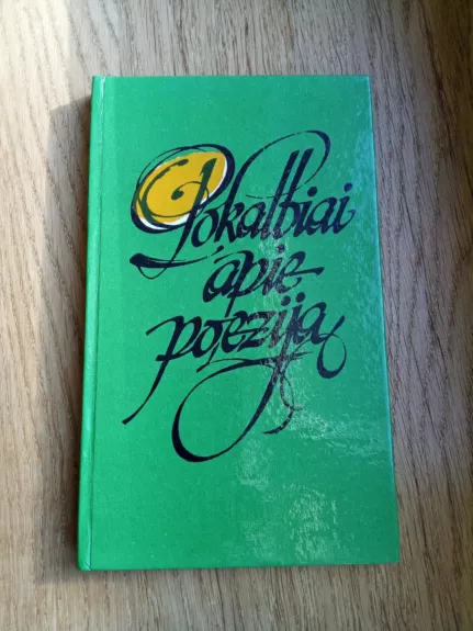 Pokalbiai apie poeziją