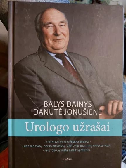 Urologo užrašai