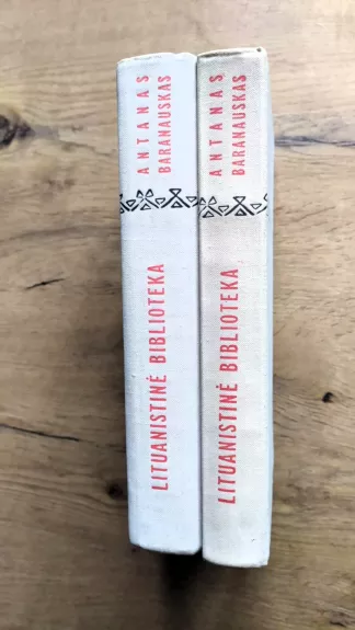 Raštai (II tomai) - Antanas Baranauskas, knyga 1