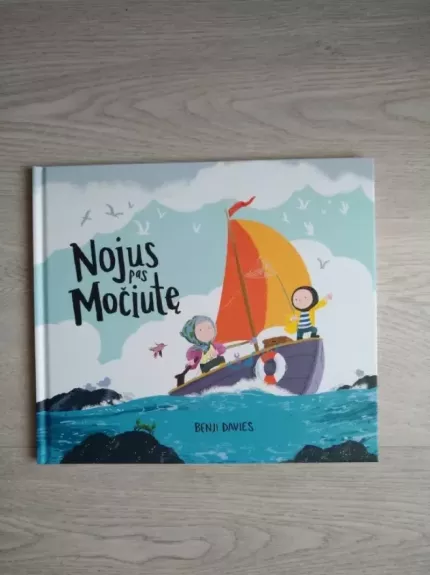 Nojus pas močiutę - Benji Davies, knyga