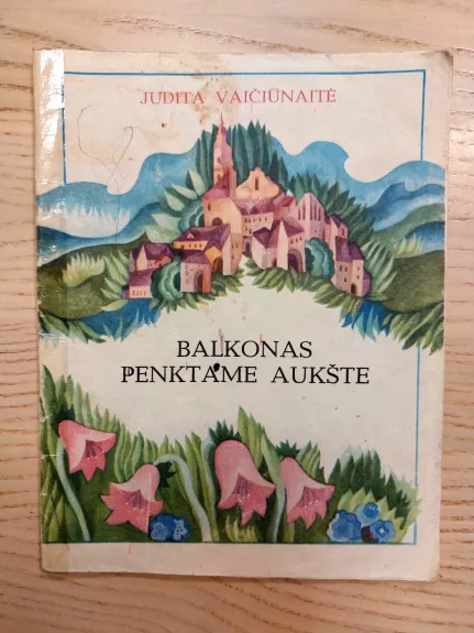 Balkonas penktame aukšte