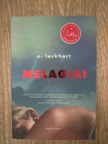 Melagiai - E. Lockhart, knyga