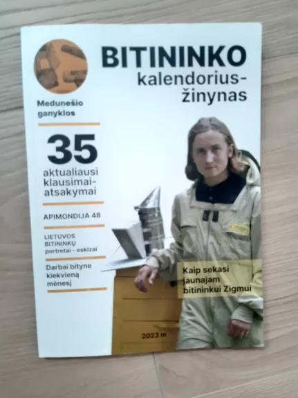 Bitininko kalendorius-žinynas 2023 m.