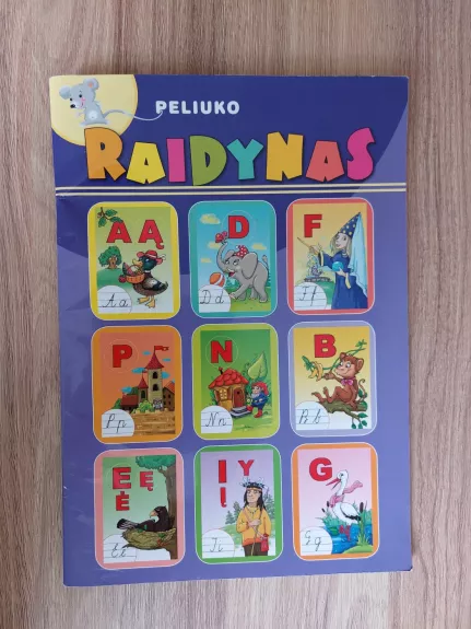 peliuko raidynas