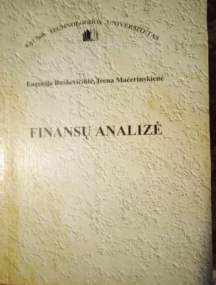 Finansų analizė