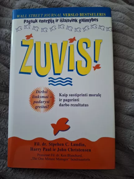 Žuvis!: kaip sustiprinti moralę ir pagerinti darbo rezultatus