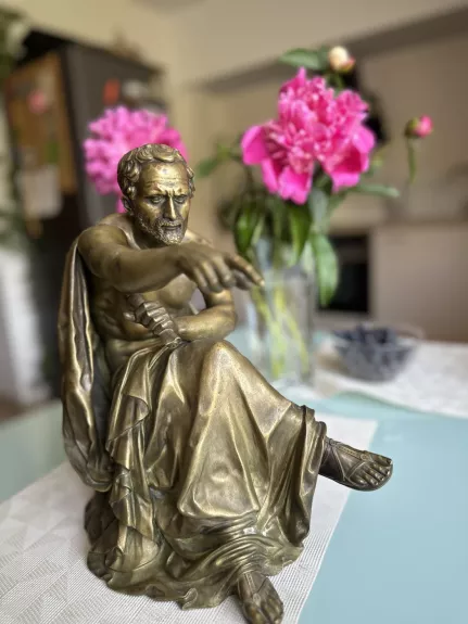 Vertinga bronzinė skulptūra ‘Mąstytojas’