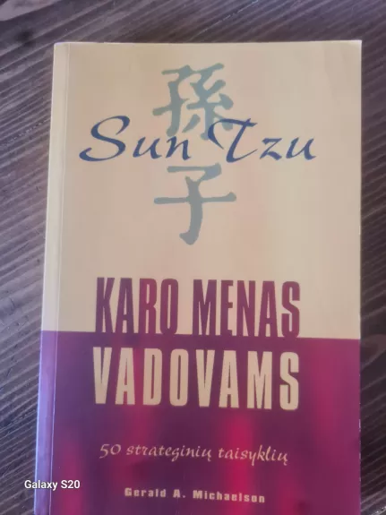 Su tzu karo menas vadovams