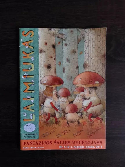 Žurnalas vaikams Laimiukas. 2015 m. Nr. 5