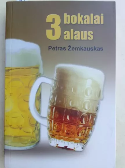 3 bokalai alaus
