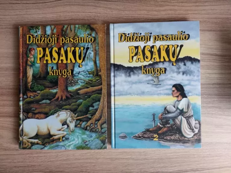 Didžioji Pasaulio pasakų knyga 1-2 dalys