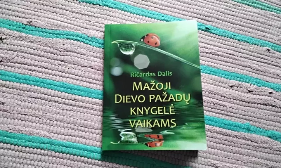 mazoji dievo pazadu knygele vaikams