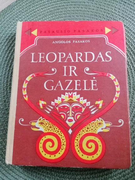 Angolos pasakos. Leopardas ir gazelė