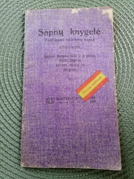 Sapnų knygelė