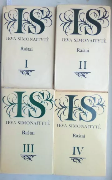 Ieva Simonaitytė Raštai I- IV.