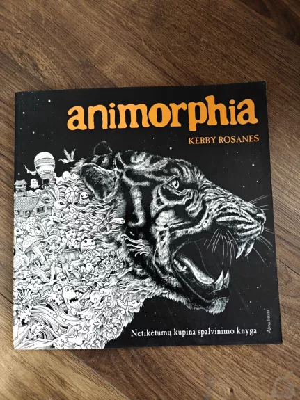 Animorphia. Netikėtumų kupina spalvinimo knyga - Kerby Rosanes, knyga 1