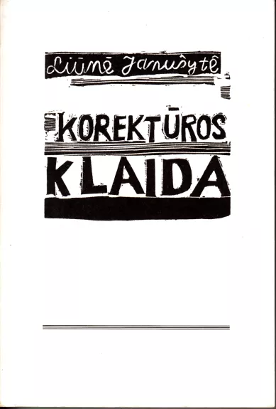 Korektūros klaida