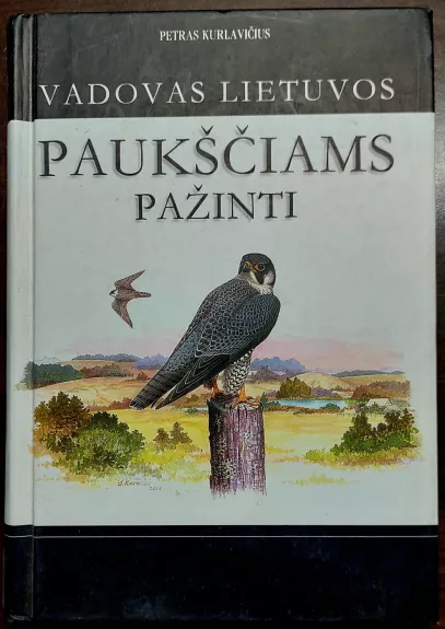 Vadovas Lietuvos paukščiams pažinti - Petras Kurlavičius, knyga